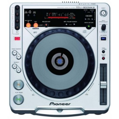 PIONEER CDJ800 MK2 Lecteur CD à plat, fonction scratch, MP3