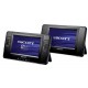 Scott - TSX 710 Pack - lecteur DVD portable double écran  - Ecran TFT - 2 lecteur DVD