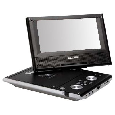 Takara - DIV98R - Lecteur DVD Portable - Ecran Rotatif 9" - MPEG4 - Noir