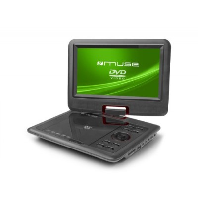 Muse - M-908DP - Lecteur DVD Portable 9" - Ecran rotatif - USB - Gris