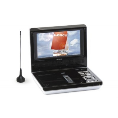 Lenco - DVP-741 - Lecteur DVD Portable - Ecran LCD 7" - Tuner TNT - USB