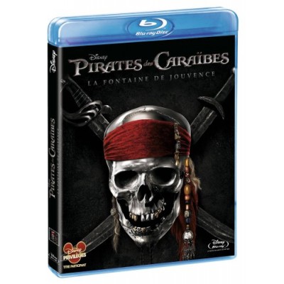 Pirates des Caraïbes : la fontaine de jouvence [Blu-ray]