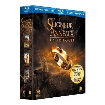Le Seigneur des Anneaux: La trilogie (Coffret collector, Edition limitée, Boitier métal) [Blu-ray]