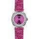 DDP - 4017601 - Montre Fille - Quartz Analogique - Bracelet en Plastique Rose