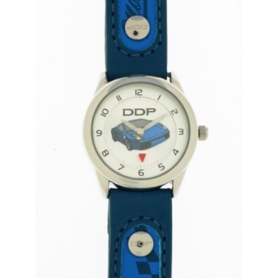 DDP - 4008713 - Montre Enfant - Quartz Analogique - Bracelet en Tissu Bleu