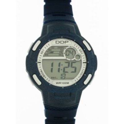 DDP - 4017101 - Montre Enfant - Quartz Digitalee - Bracelet en Plastique Bleu