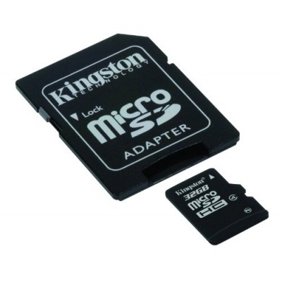 Kingston -  Carte memoire Micro SD - 32 Go Kingston -  Carte memoire Micro SD - 32 Go