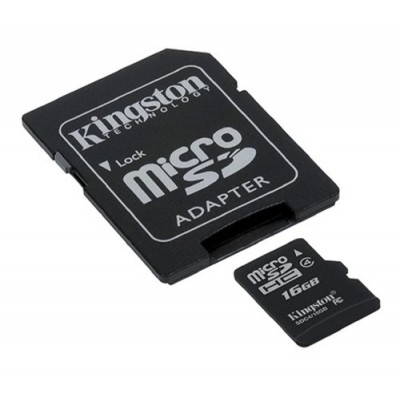 Kingston - SDC4/16GB - Carte SDHC - Class 4 - 16 Go Kingston - SDC4/16GB - Carte SDHC - Class 4 - 16 Go