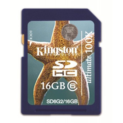 Kingston - SD6G2 - Carte mémoire SDHC - Class 6 - 16 Go