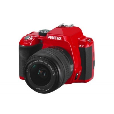 Pentax - K-r - Kit Reflex - 12,4 Mpix - Rouge + Objectif DAL 18-55 mm