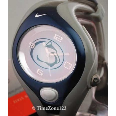 Mens Womens Nike Sports Resin Ncaa Penn State Triax Swift Indiglo Date montre WD0108-049 Montre