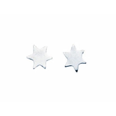 Boucles d'oreilles petite étoile - en argent sterling 925