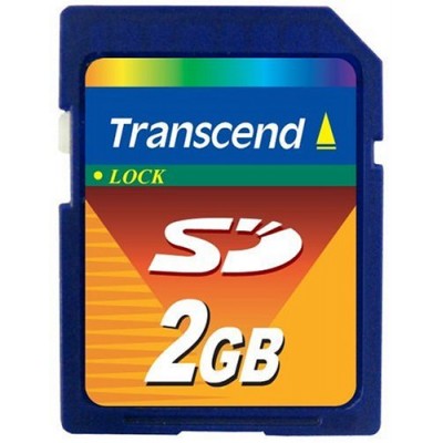 Transcend Carte Secure Digital (SD) 30x - Carte Mémoire Flash - 2 Go