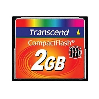 Transcend - Carte mémoire Compact Flash (133X, Type I) - 2 Go