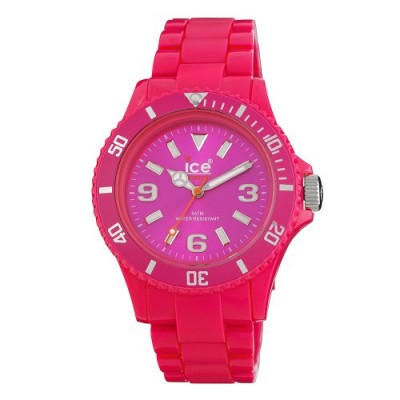 Ice-Watch - CF.PK.U.P.10 - Montre Homme - Quartz Analogique - Cadran Rose - Bracelet plastique Rose Ice-Watch - CF.PK.U.P.10 - Montre Homme - Quartz Analogique - Cadran Rose - Bracelet plastique Rose