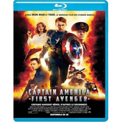 Captain america - Blu ray super combo 3D (3D+2D BR +DVD + Digital Copy) [Blu-ray]