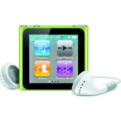 Apple - iPod Nano - 8 Go - Écran Multi-Touch - Vert - Nouveau