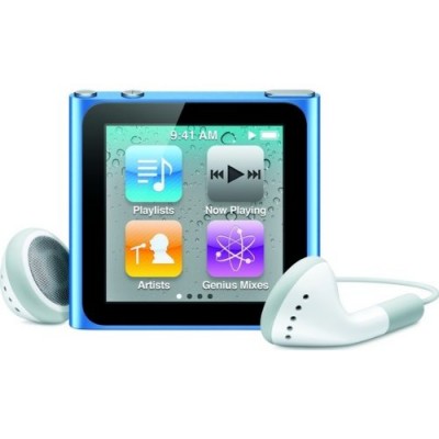 Apple - iPod Nano - 16 Go - Écran Multi-Touch - Bleu - Nouveau