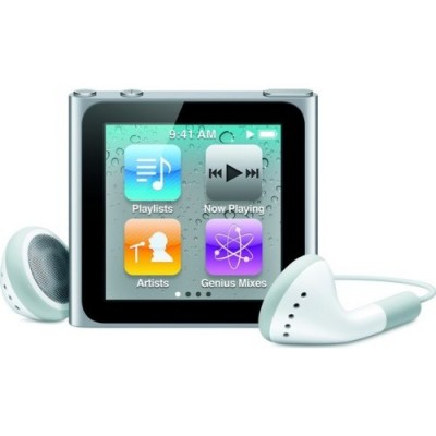 Apple - iPod Nano - 16 Go - Écran Multi-Touch - Argent - Nouveau