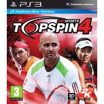 Top Spin 4 (jeu compatible Playstation Move)
