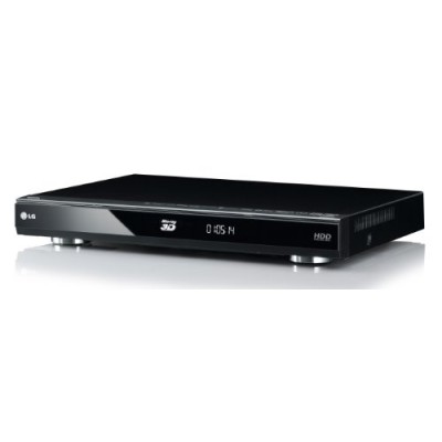 LG - HR550 S - Lecteur Blu-ray 3D / DivX - Disque Dur 250 Go - Tuner TNT HD/SAT - HDMI - Wifi - Noir