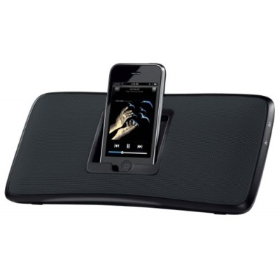 Logitech - Rechargeable Speaker S315i - Haut-parleurs rechargeable - Entrée auxiliaire - Compatible iPod / iPhone - Noir
