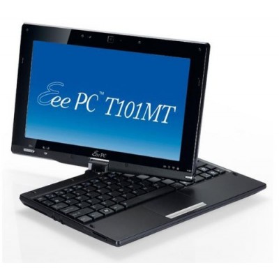 Asus - T101MT-BLK018M - Netbook 12,1" - Intel Atom N525 - 320 Go - RAM 2048 Mo - Windows 7 - jusqu'à 7h d'utilisation - Noi