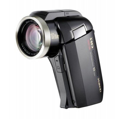 Sanyo - Xacti HD2000 - Caméscope Numérique Full HD + Appareil photo - 8 Mpix - Zoom optique 16x - Microphone - Noir