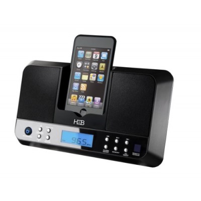 H&B - IP-15i - Station d'accueil pour iPod / iPhone + Radio Réveil - 16 W