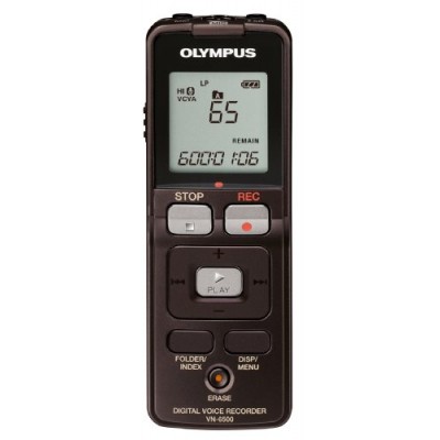 Olympus - VN-6500 - Enregistreurs de poche numérique - 3 Modes d'enregistrement HQ/SP/LP - Mémoire Flash intégrée de 1 Go