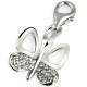Goldmaid - Ch C661S - Pendentif Femme - Argent 925/1000 - Pendentif Charm'S - Papillon