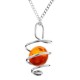 In Collections - Collier Femme - Argent 925/1000 Ambre