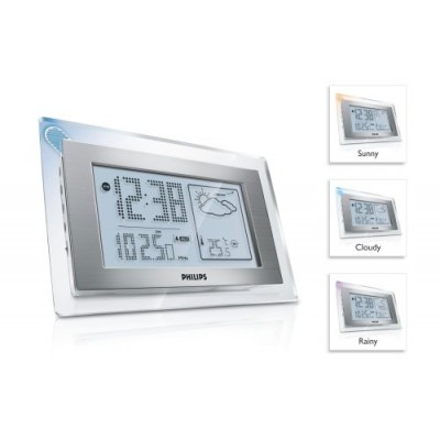 Philips - AJ210/05 - Radio-réveil - Double alarme - Tuner numérique - Réveil progressif