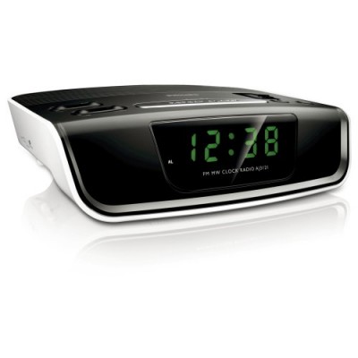 Philips - AJ3121 - Radio-réveil - Simple Alarme - Tuner analogique - Design