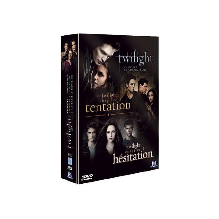 NuveoStore Twilight chapitres 1 à 3 Coffret 3 DVD