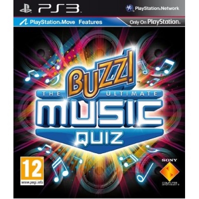 Buzz! : The ultimate music quizz (Jeu compatible Playstation Move)