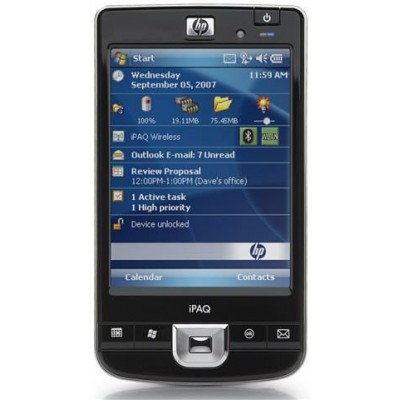 HP iPAQ 214 Enterprise Handheld - De poche - Windows Mobile 6.0 Classic - PXA310 624 MHz - mémoire vive 128 Mo - mémoire mort