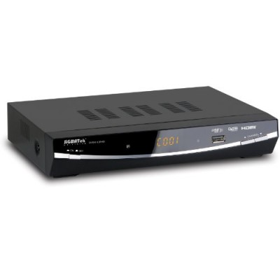Sigmatek - DVBR-520 HD - Adaptateur TNT Simple Tuner TV - 2 péritels - mpeg4 - H.264 Port USB - Support HDD