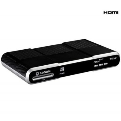 Sagem - DS86 HD - Décodeur TNT - HD TV 1080p - Compatible Magnétoscope / DVD - Noir