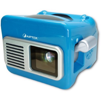 Aiptek - Mobile cinema D10 - Videoprojecteur portable LED - Lecteur DVD intégré - 13 Lumens - 4:3