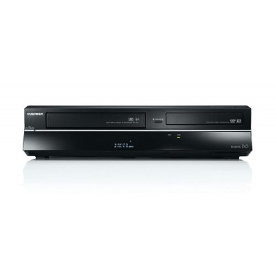 Toshiba - DVR80KF - Combiné enregistreur DVD / Magnétoscope - Tuner TNT - DviX - HDMI - Noir