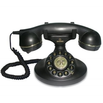 Brondi - Vintage 10 - Téléphone fixe - Noir
