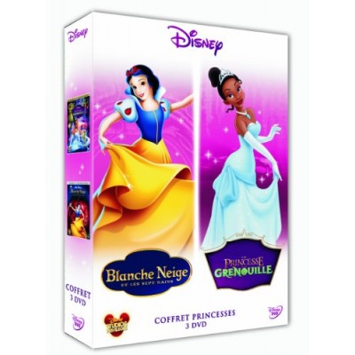 La princesse et la grenouille + Blanche-neige et les sept nains - Coffret 2 DVD