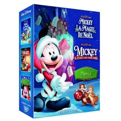 Mickey : il était une fois noël + Mickey : il était deux fois noël + Mickey : la magie de noël - coffret 3 DVD
