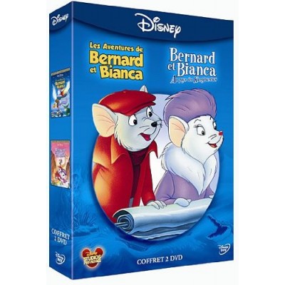 Les aventures de Bernard et Bianca + Bernard et Bianca au pays des kangourous - Coffret 2 DVD