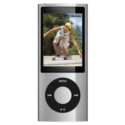 Apple - iPod Nano (5ème Génération) - Ecran 2,2 "  - Caméra - 8 Go - Argent