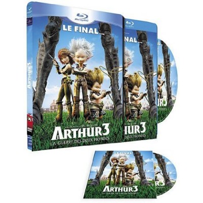 Arthur 3 : La guerre des 2 mondes - Combo Blu-ray + DVD [Blu-ray]