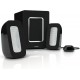 Philips - SPA4310/10 - Enceintes multimédias 2.1 pour MAC / PC - Télécommande filaire - Entrée mp3 / Sortie casque - 30 W