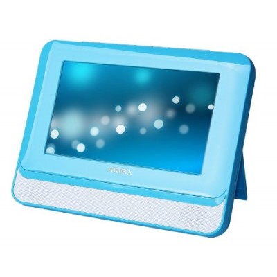 Akira - DPS-BL73U7 - Lecteur DVD portable 7,1" - DivX - USB - Bleu