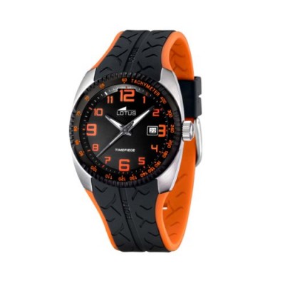 Lotus - 15568/4 - Montre Homme - Quartz - Analogique - Bracelet Caoutchouc